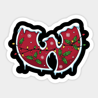 Wutang Clan Christmas Season Sticker
